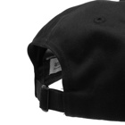 AMI Paris Men's Tonal Stud Heart Cap in Black 