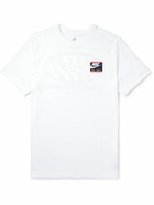 Nike - Logo-Print Cotton-Jersey T-Shirt - White