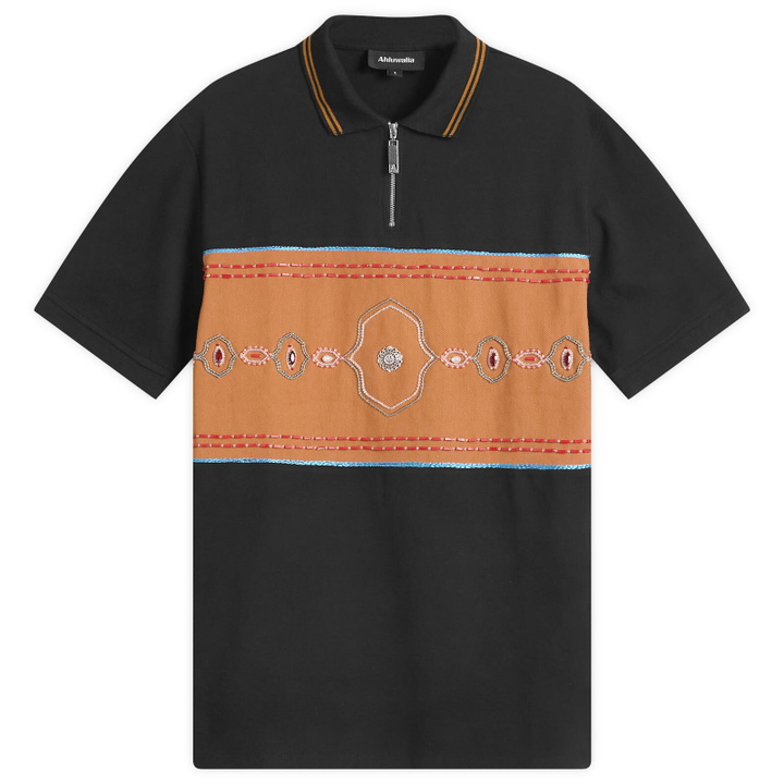 Photo: Ahluwalia Women's Radha Polo Top in Black