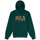 Polo Ralph Lauren Men's Polo College Logo Hoodie in Hunt Club Green