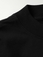 FEAR OF GOD ESSENTIALS - Ages 4-12 Logo-Print Cotton-Jersey T-Shirt - Black