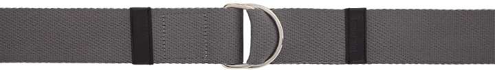Photo: UNIFORME Grey Double D-Ring Belt