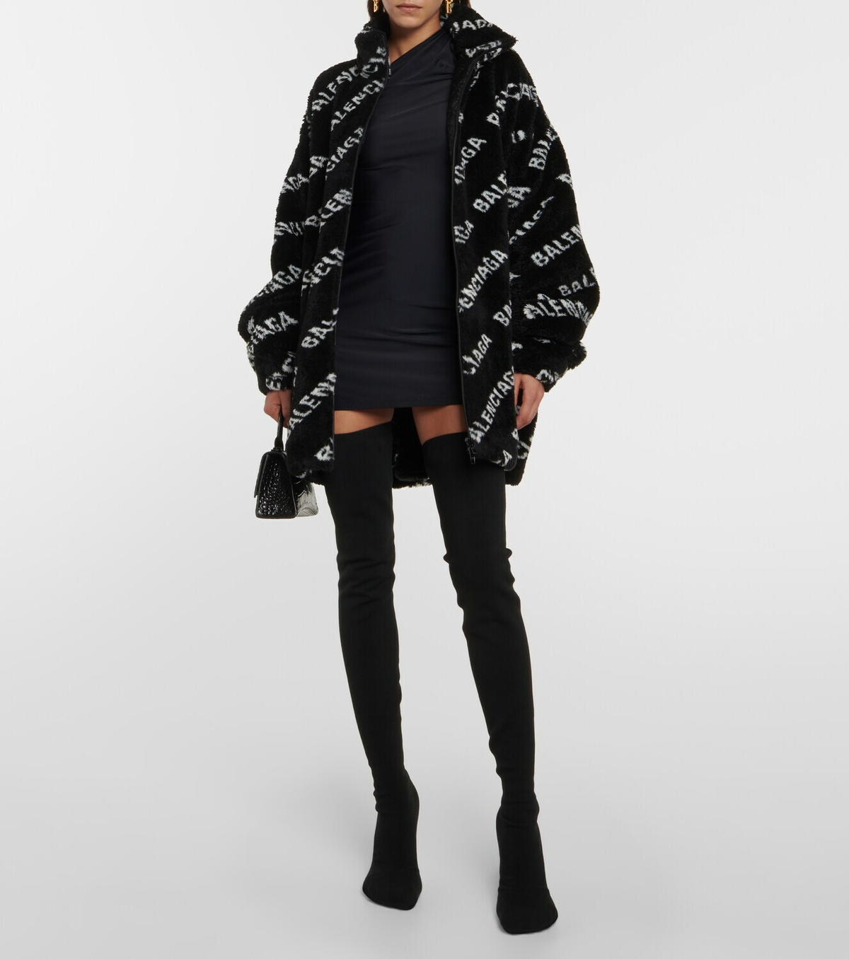 Balenciaga Anatomic over-the-knee sock boots