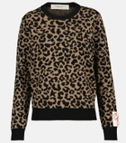 Golden Goose - Leopard-print wool sweater