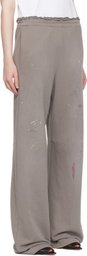 MM6 Maison Margiela Taupe Light Sweat Lounge Pants