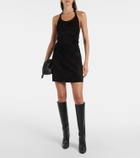 Stouls Lucie suede miniskirt
