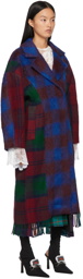 Rave Review Multicolor Sally Check Coat