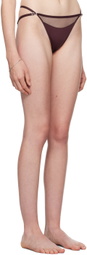 Nensi Dojaka Purple Calvin Klein Edition Bikini Briefs