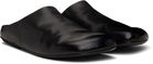Marsèll Black Passo Leather Slippers