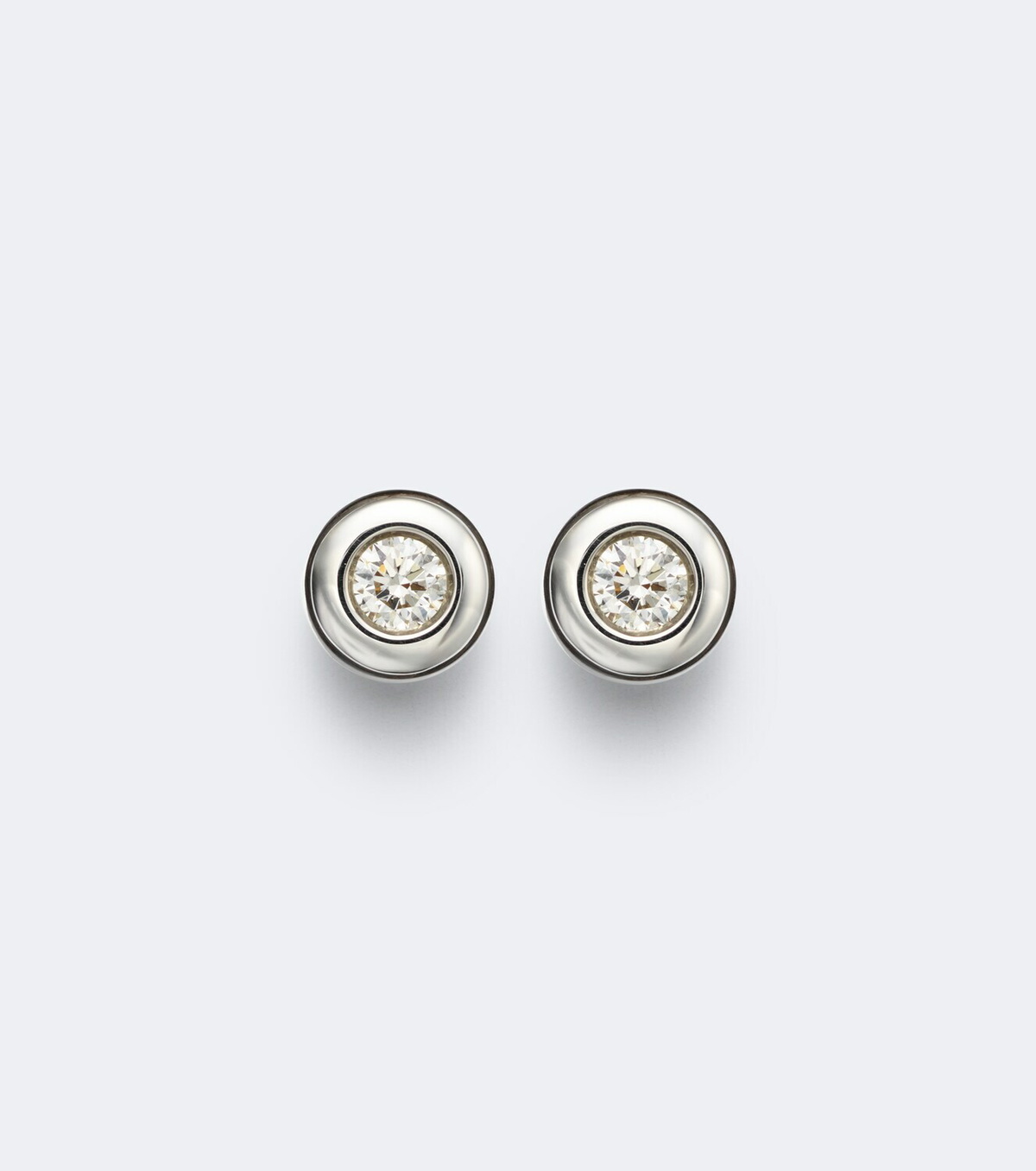 David Yurman Pavé sterling silver earrings with diamonds