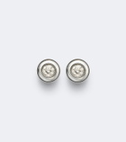 David Yurman Pavé sterling silver earrings with diamonds