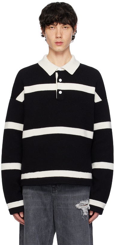 Photo: JW Anderson Black Structured Polo