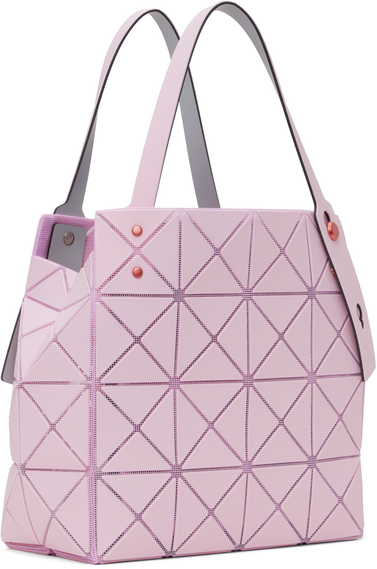 BAO BAO ISSEY MIYAKE Pink Carat Large Bag Bao Bao Issey Miyake