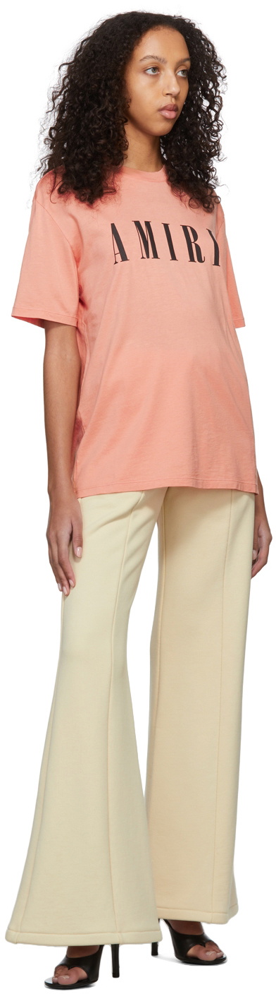 AMIRI Pink Core Logo T-Shirt Amiri