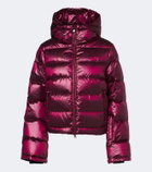 Perfect Moment Polar Flare cropped down ski jacket