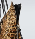 Dolce&Gabbana Atene leopard-print calf hair tote bag