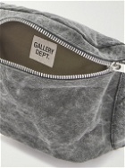 Gallery Dept. - Logo-Appliquéd Distressed Printed Cotton-Canvas Belt Bag
