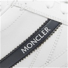 Moncler Men's Monaco M Low Top Sneakers in White