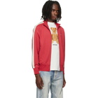 Palm Angels Red Classic Logo Track Jacket