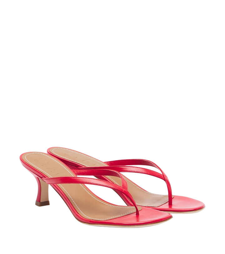 Photo: Staud Freja leather thong sandals