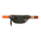 Alexander McQueen Multicolor Camouflage Harness Belt Bag