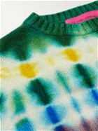 The Elder Statesman - Tie-Dyed Cashmere Sweater - Multi
