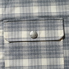 A.P.C. Men's Alex Check Shirt Jacket in Ecru