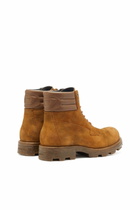 Diesel D-Hammer - Combat boots in suede and leather - Boots Mens in Brown