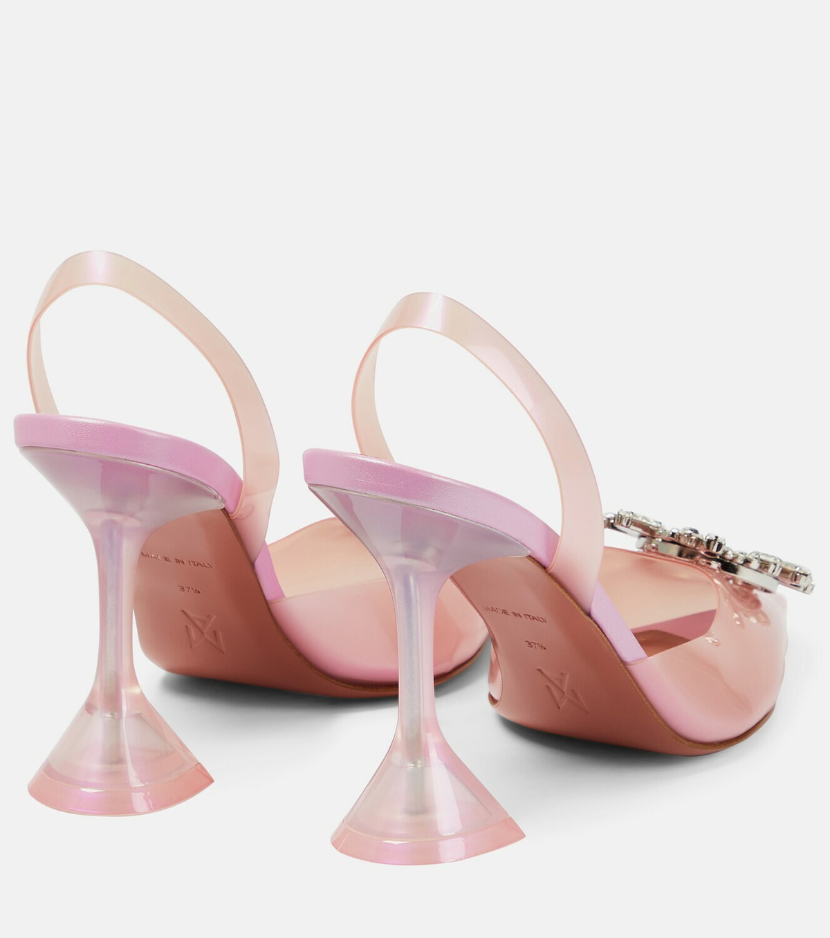 Amina Muaddi - Begum embellished slingback pumps