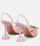 Amina Muaddi - Begum embellished slingback pumps