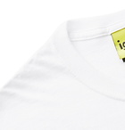 iggy - Printed Cotton-Blend Jersey T-Shirt - White