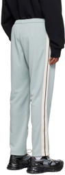 Palm Angels Blue Polyester Lounge Pants