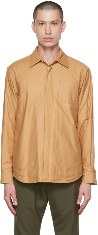 Photo: UNDERCOVER Beige Insulated Shirt