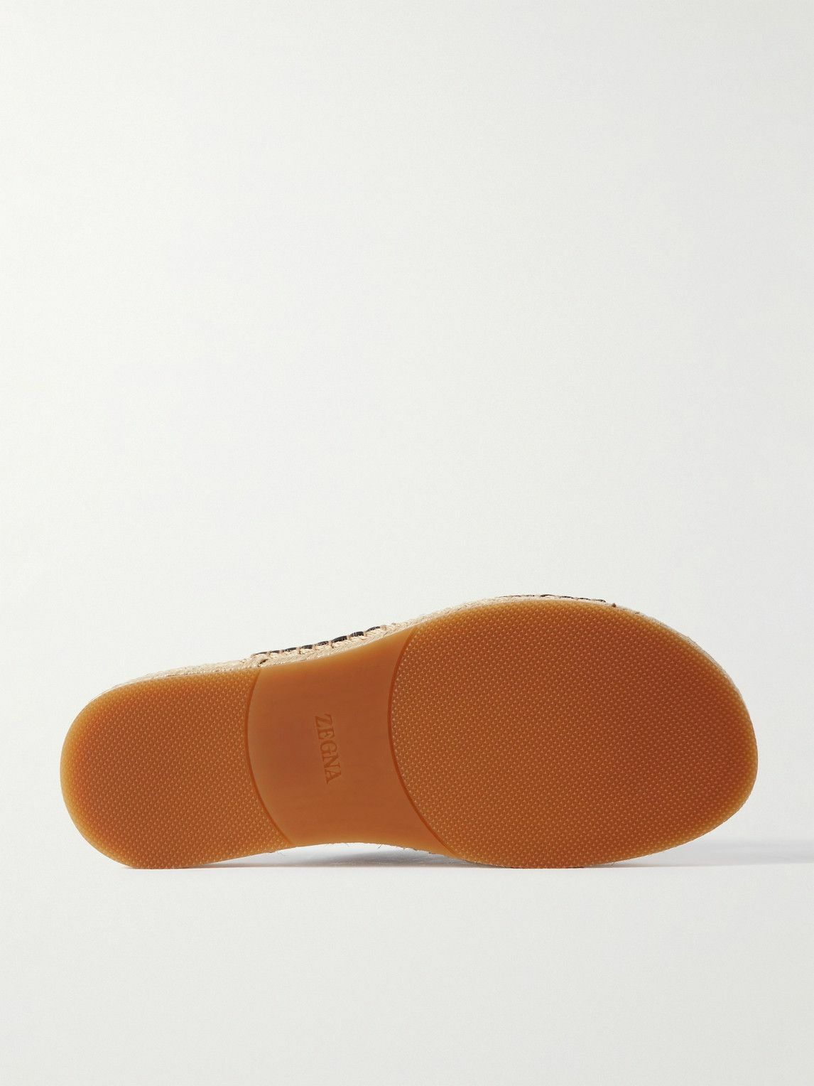 Zegna - Panarea Leather Sandals - Brown