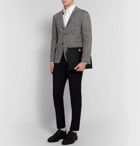 Thom Browne - Grey Unstructured Wool and Mohair-Blend Blazer - Men - Gray