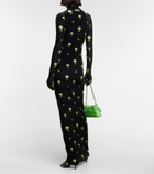 Vetements - Gloved printed jersey maxi dress