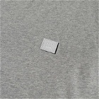 Acne Studios Exford Face T-Shirt in Light Grey Melange