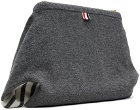 Thom Browne Gray 4-Bar Sweater Bag