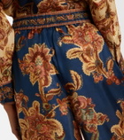 Zimmermann Aster printed silk palazzo pants