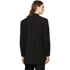 Maison Margiela Black Cotton Twill Blazer