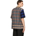 Sacai Multicolor Flannel Plaid Mix Shirt