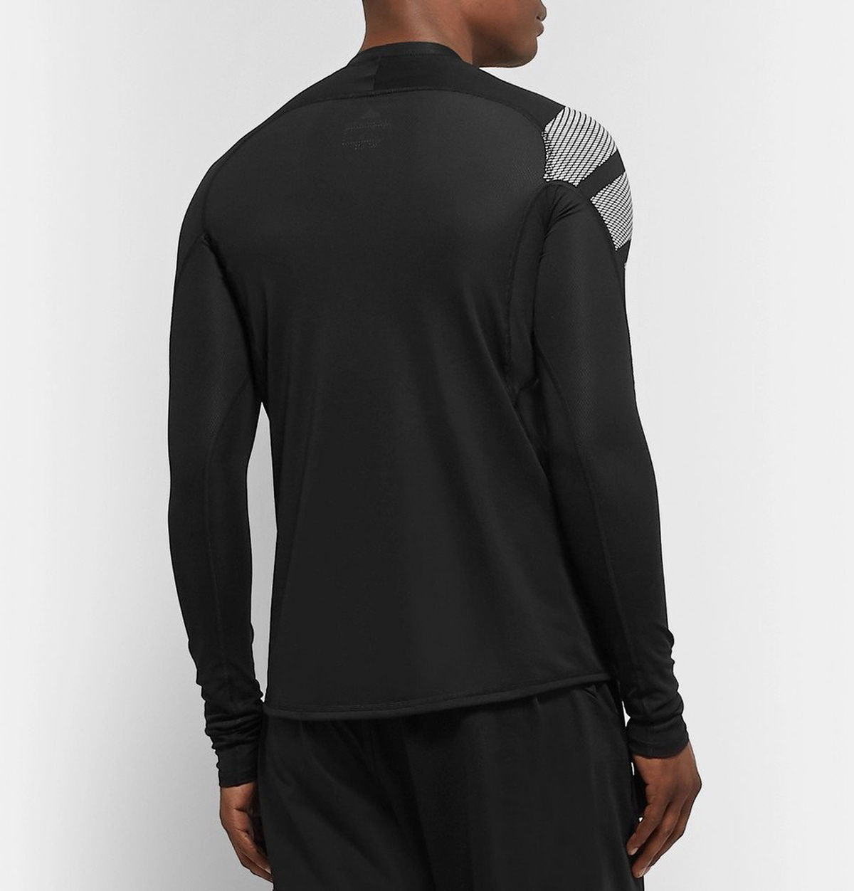 Adidas Sport - Alphaskin Badge of and Mesh Shirt - Black adidas