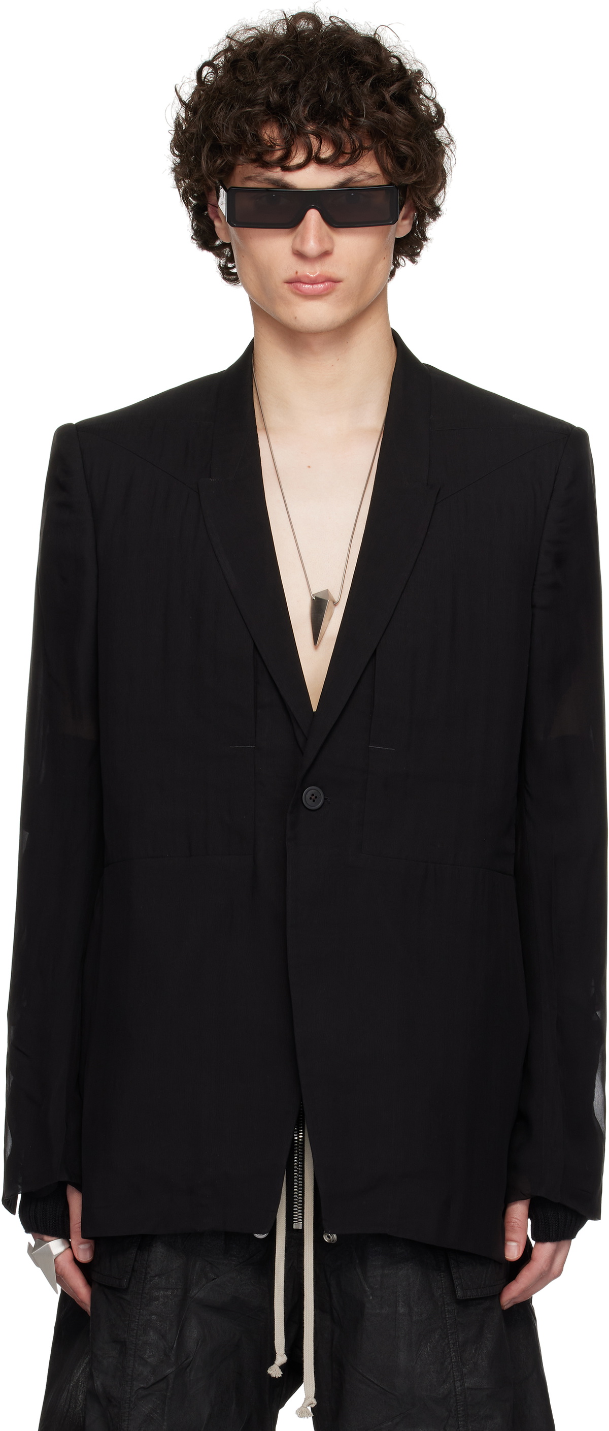 Rick Owens Extreme Soft blazer main image 1