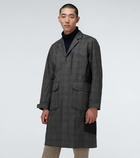 Lardini - Technical checked overcoat