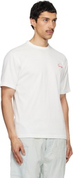 Kenzo Off-White Kenzo Paris 'KENZO Archive Rose' Embroidered T-shirt