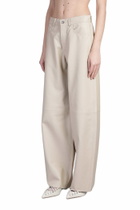 Haikure Bethany Pants In Beige Leather