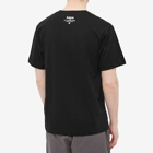 Men's AAPE Mix Camo Moon Face OG T-Shirt in Black