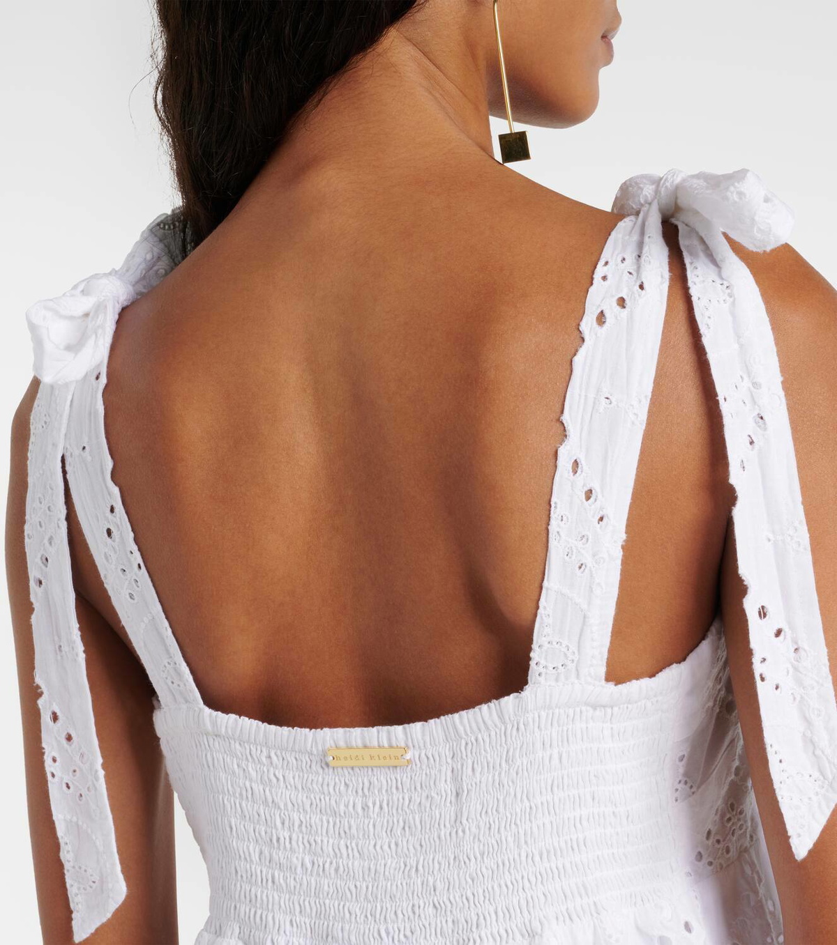 Heidi Klein Rhode Island broderie anglaise maxi dress