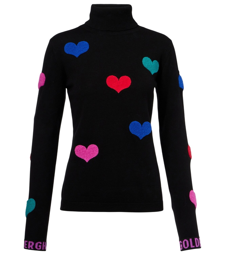 Photo: Goldbergh Bacio embellished turtleneck sweater