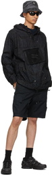 Stone Island Shadow Project Black CamoConvert Cargo Anorak